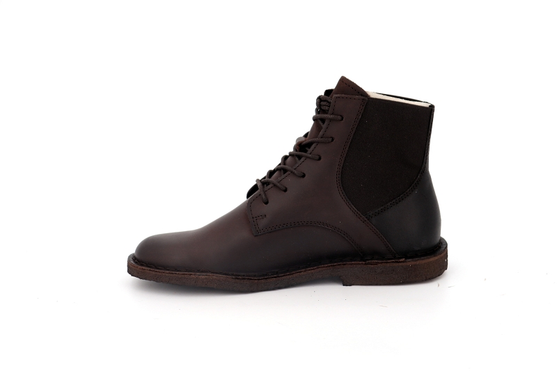 Kickers boots et bottines titi marron6520603_3