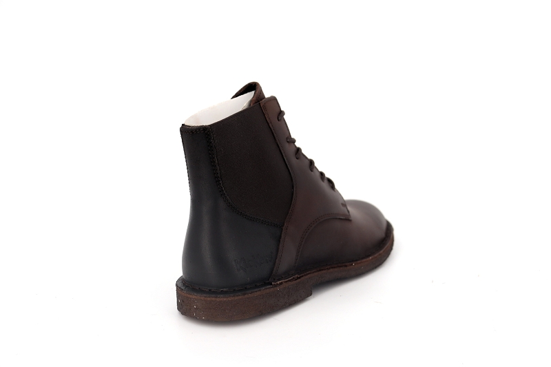 Kickers boots et bottines titi marron6520603_4