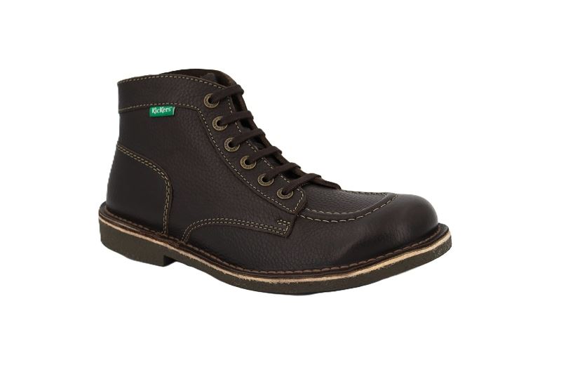 Kickers boots et bottines kickstoner marron6520702_2