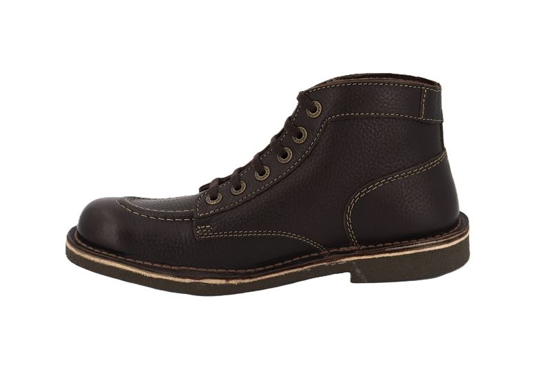 Kickers boots et bottines kickstoner marron6520702_3