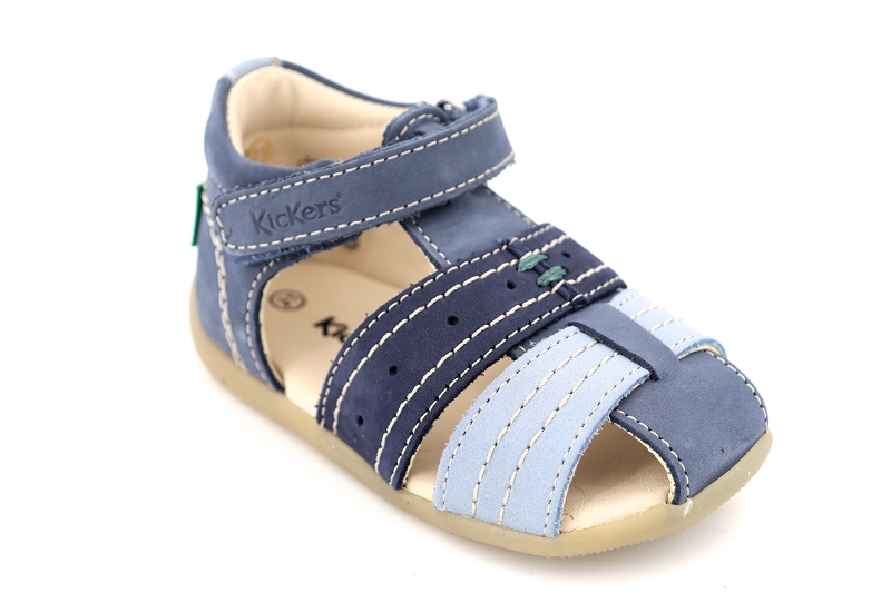 Kickers enf sandales nu pieds bigbazar 2 bleu6521001_2