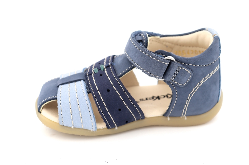 Kickers enf sandales nu pieds bigbazar 2 bleu6521001_3