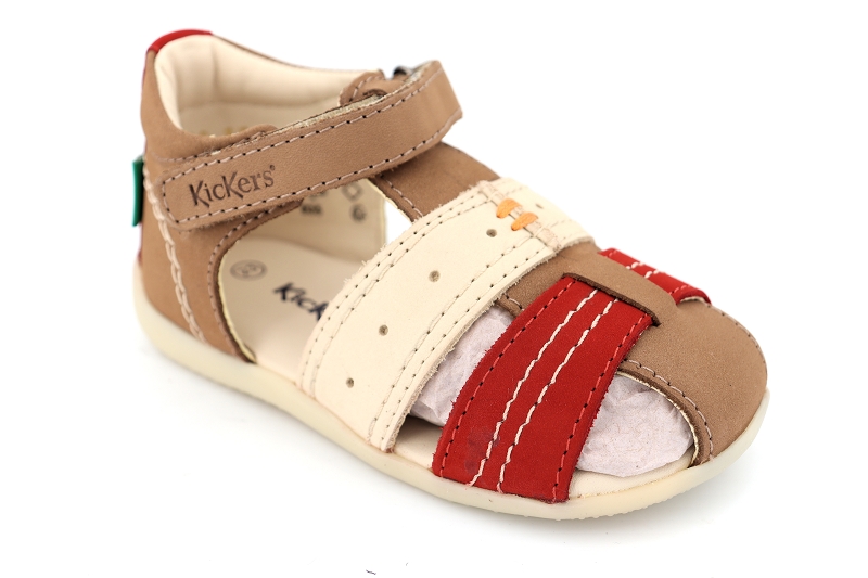 Kickers enf sandales nu pieds bigbazar 2 beige6521002_2