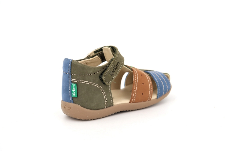 Kickers enf sandales nu pieds bigbazar 2 vert6521004_4