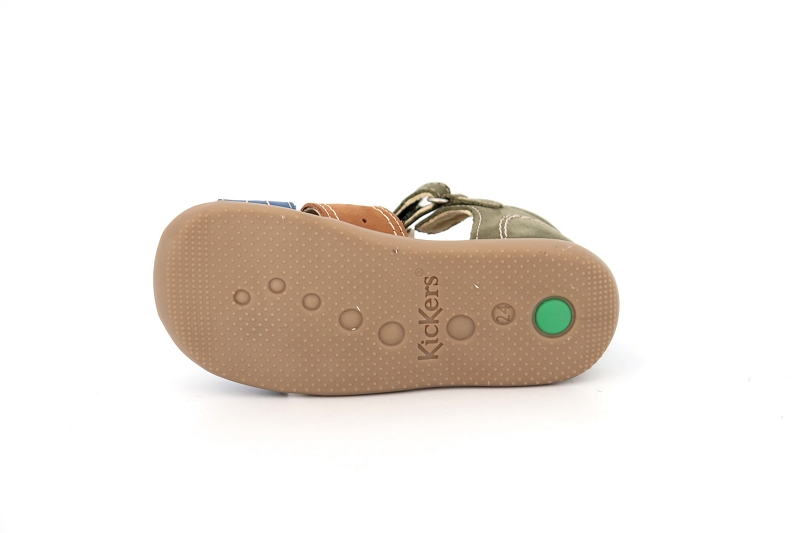 Kickers enf sandales nu pieds bigbazar 2 vert6521004_5