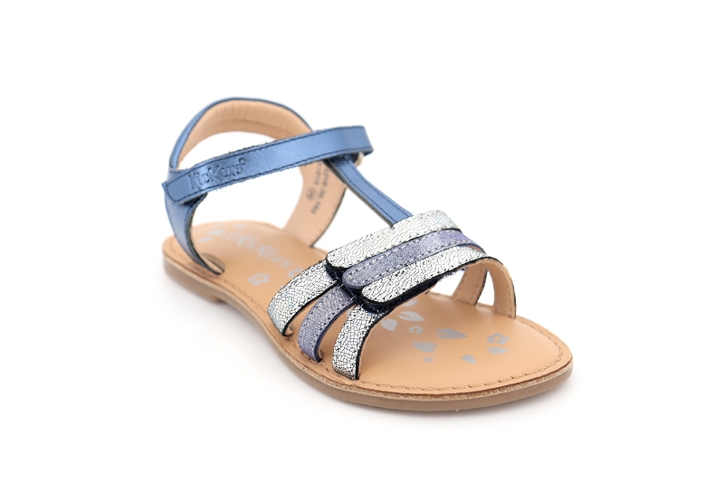 Kickers enf sandales nu pieds diamanto bleu6522802_2