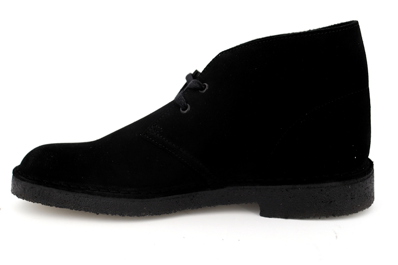 Clarks boots et bottines desert boot noir6523601_3