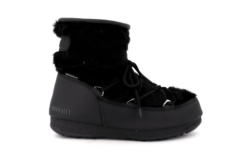 Moon boot apres ski monaco low fur noir