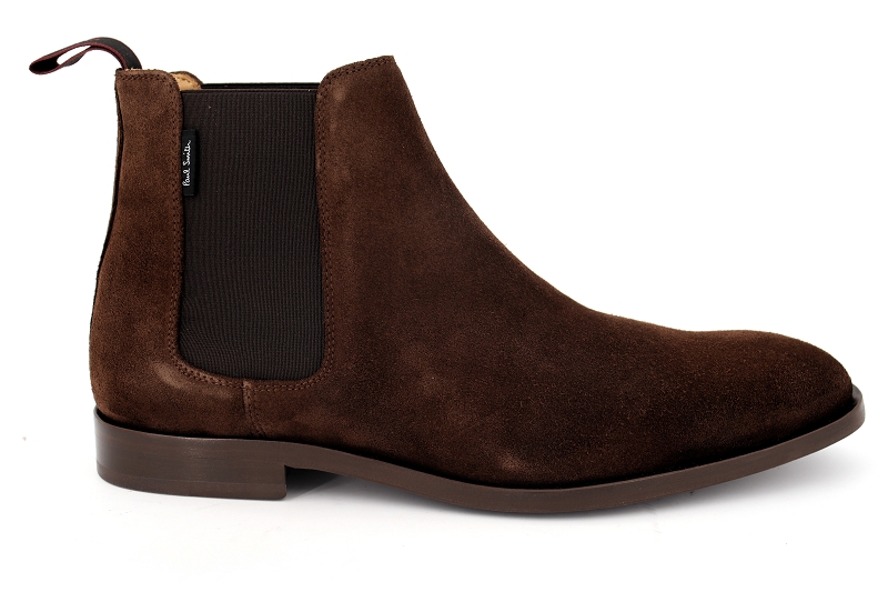 Paul smith boots et bottines gerald marron