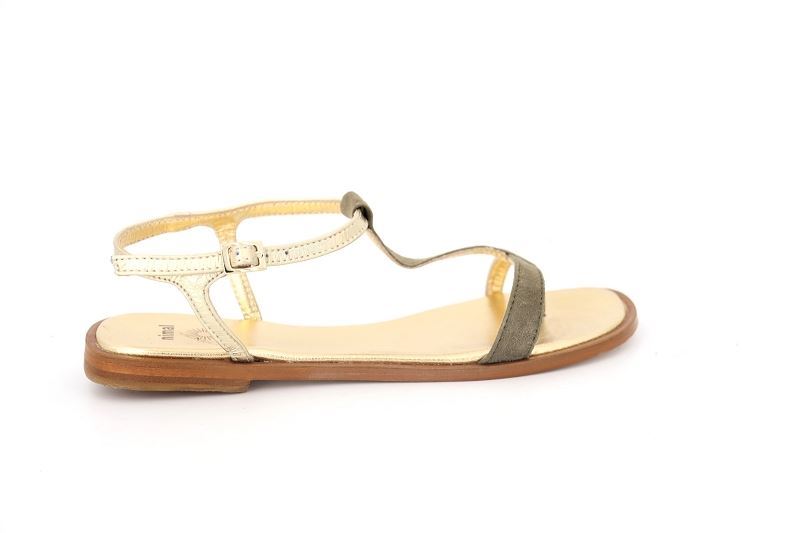 Nimal sandales nu pieds billie vert