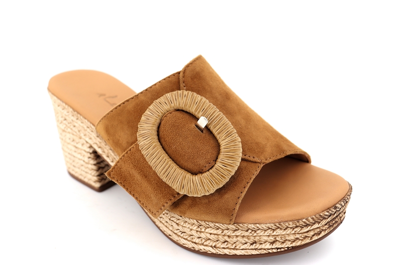 Aliwell mules noemie marron6525301_2