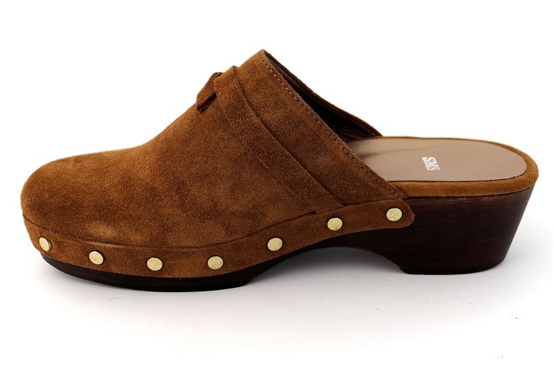 Sms mules et sabots mistral marron6525802_3