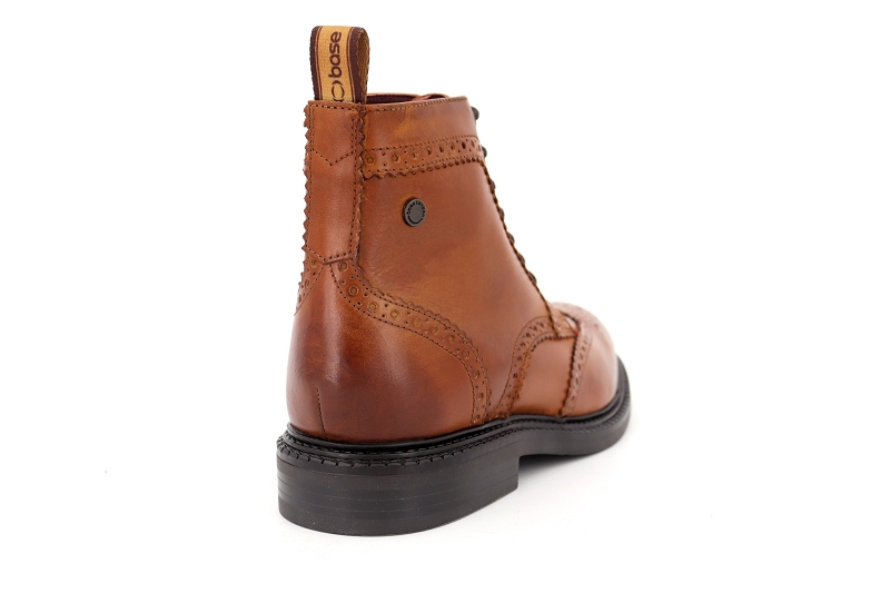Base london boots et bottines shaw marron6526101_4