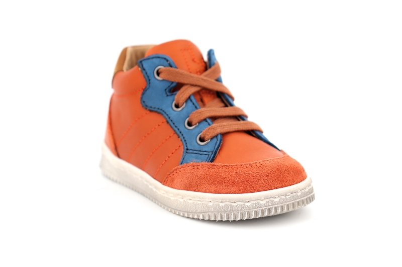 Babybotte chaussures a lacets fausto orange6528901_2