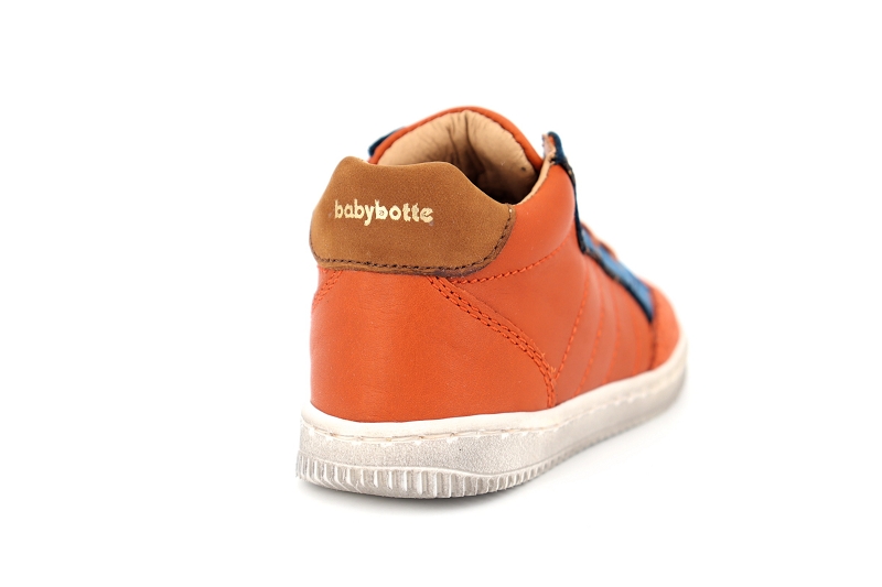 Babybotte chaussures a lacets fausto orange6528901_4