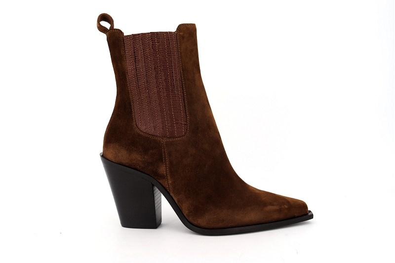 Toral boots et bottines hilda marron