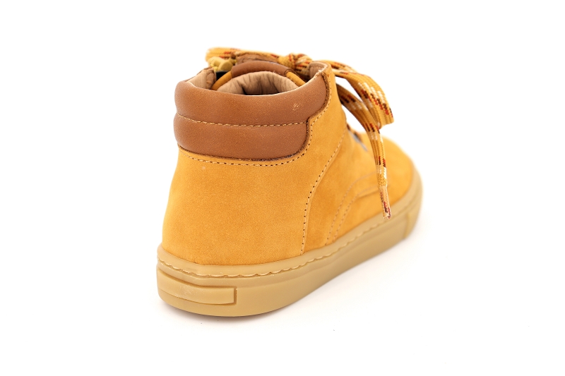 Babybotte chaussures a lacets archie jaune6532501_4