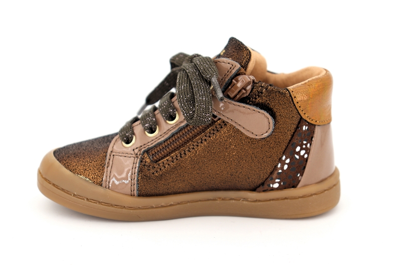 Babybotte chaussures a lacets amira marron6533001_3