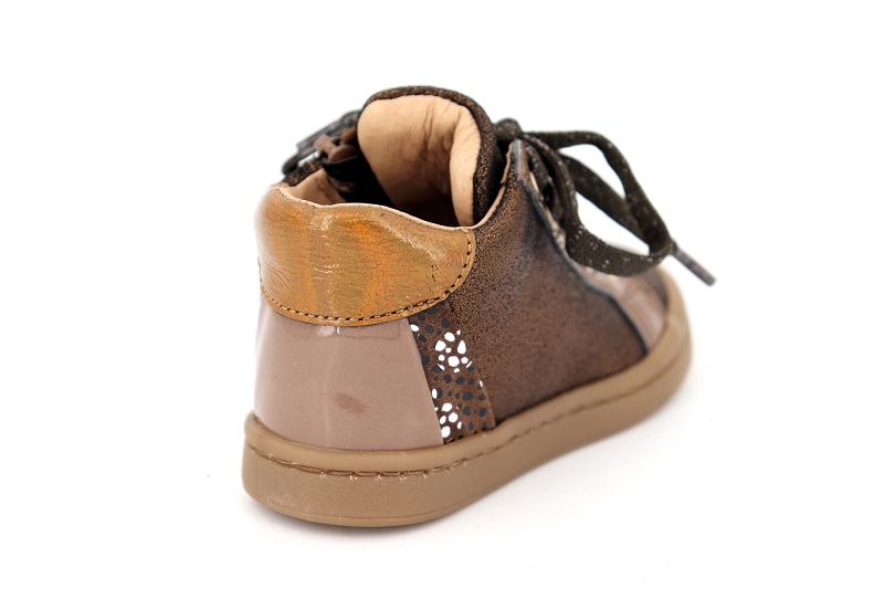 Babybotte chaussures a lacets amira marron6533001_4