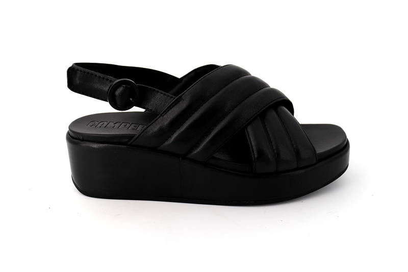 Camper sandales nu pieds supersoft noir