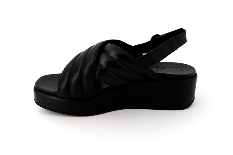 Camper sandales nu pieds supersoft noir6533801_3