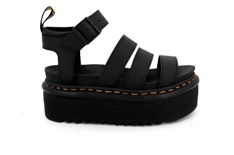 Doc martens sandales nu pieds blaire quad noir