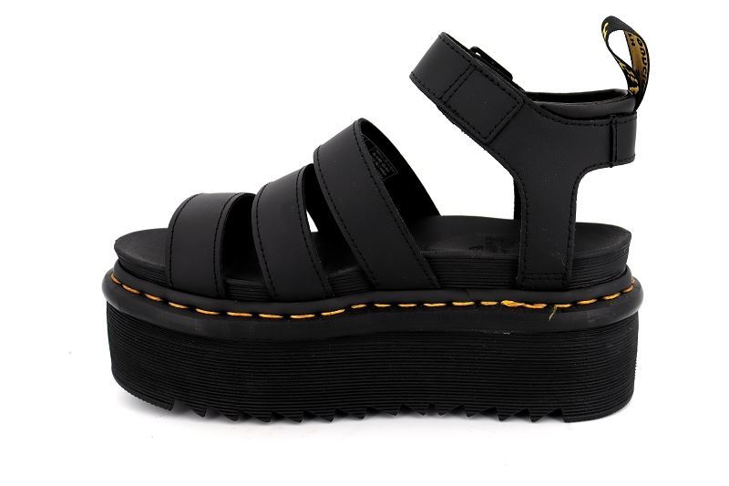 Doc martens sandales nu pieds blaire quad noir6534801_3