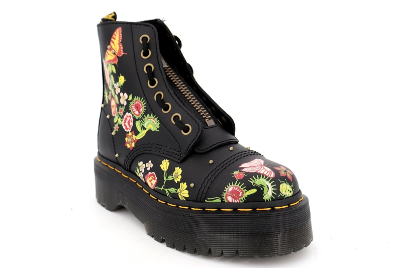 Doc martens bottines sinclair bloom noir6534901_2