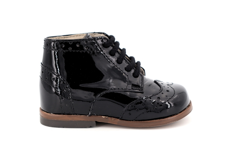 Little mary chaussures a lacets lord noir