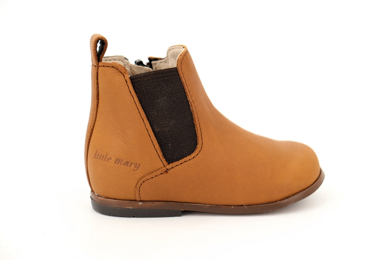 Little mary boots et bottines aron marron