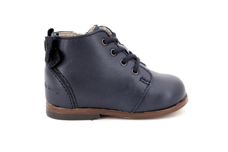 Little mary chaussures a lacets charlotte bleu