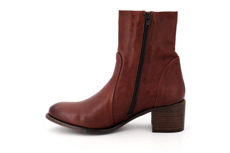 Aliwell boots et bottines alias marron6549302_3