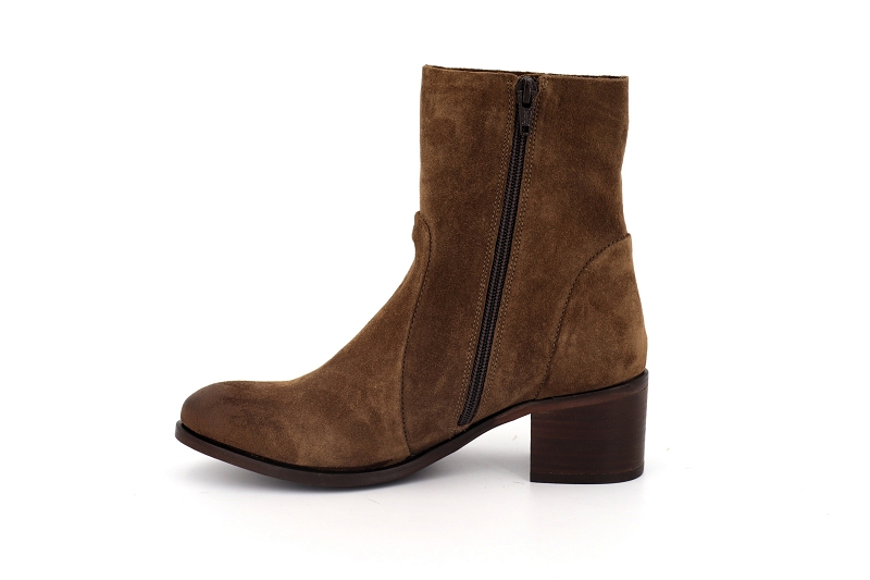 Aliwell boots et bottines alias marron6549404_3