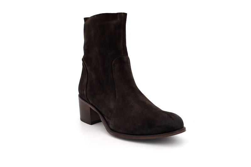 Aliwell boots et bottines alias marron6549405_2