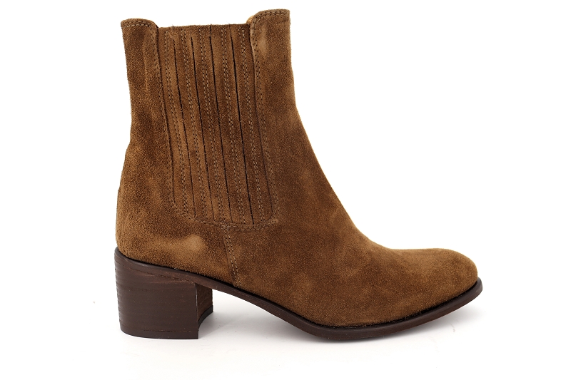 Aliwell bottines elio marron