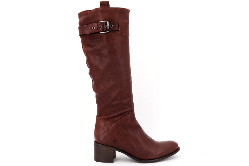 Aliwell bottes ivory marron