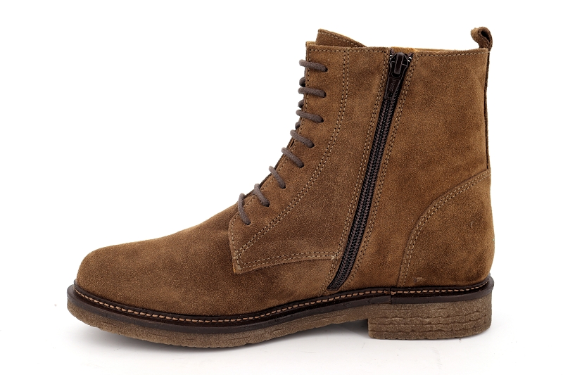 Aliwell boots et bottines zag marron6550001_3