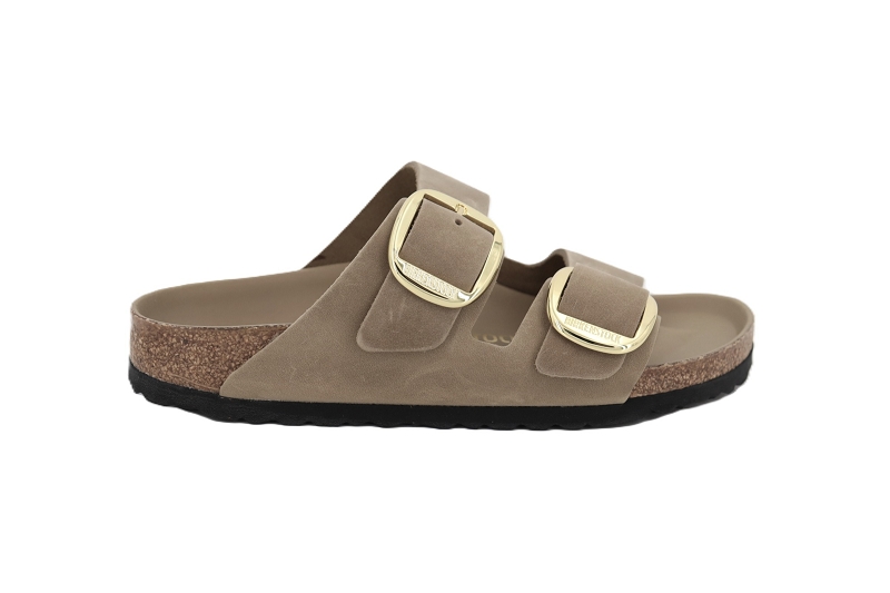 Birkenstock mules et sabots arizona bb fl cuir gras beige