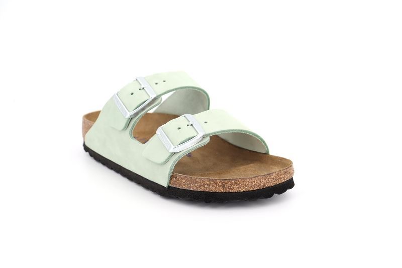 Birkenstock mules et sabots arizona sfb nu vert6551403_2