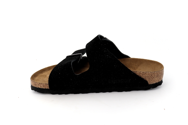 Birkenstock mules arizona sfb suede noir6551501_3