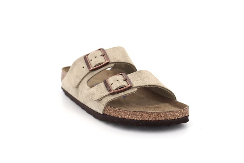 Birkenstock mules arizona sfb suede beige6551502_2