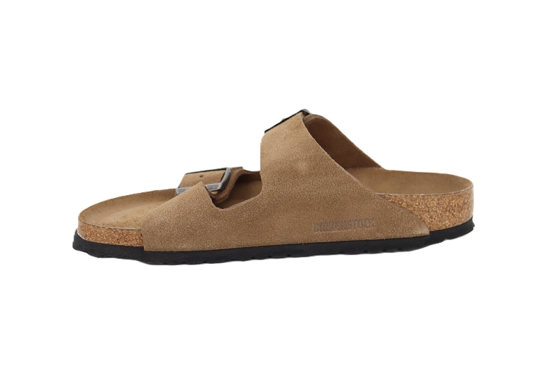 Birkenstock mules et sabots arizona sfb suede marron6551504_3