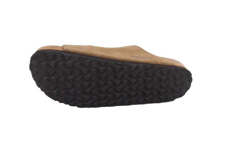 Birkenstock mules et sabots arizona sfb suede marron6551504_5