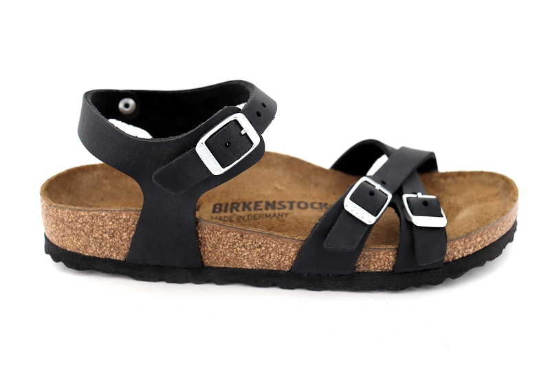 Birkenstock sandales nu pieds kumba fl noir