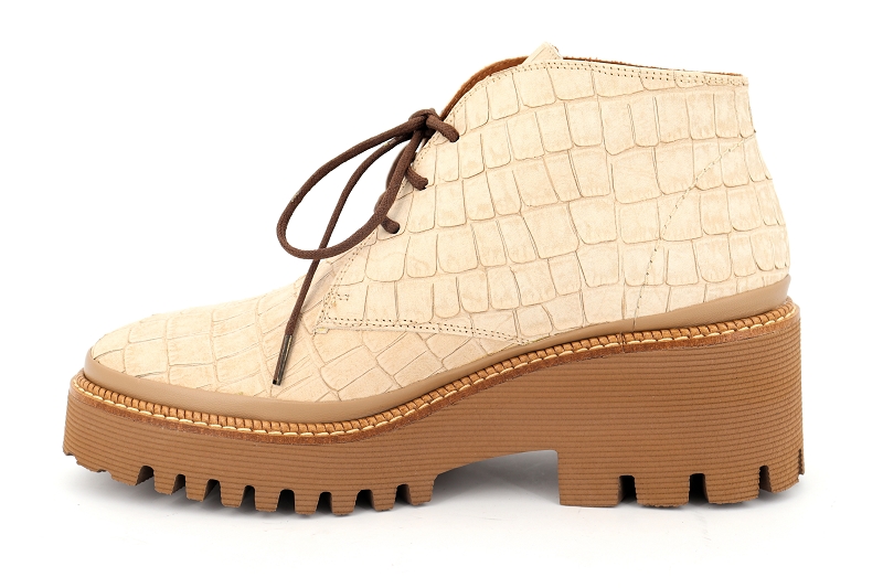 Pons quintana bottines abricot beige6553801_3