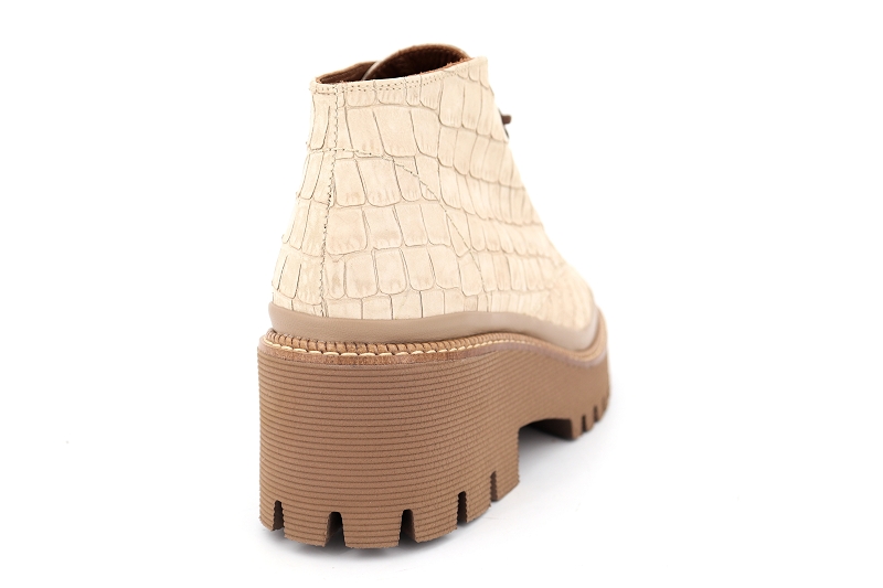 Pons quintana bottines abricot beige6553801_4