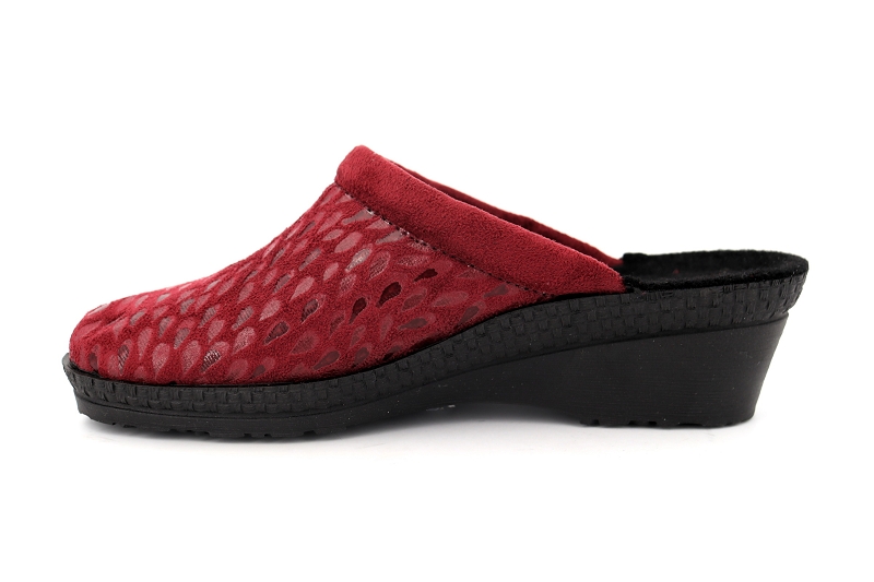 Rohde chaussons pantoufles samo rouge6554501_3