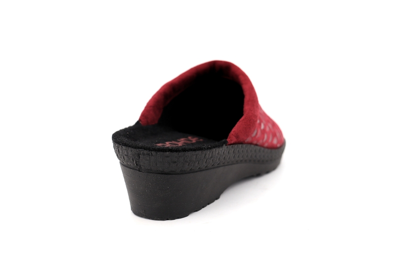 Rohde chaussons pantoufles samo rouge6554501_4