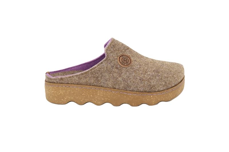 Rohde chaussons pantoufles biga beige