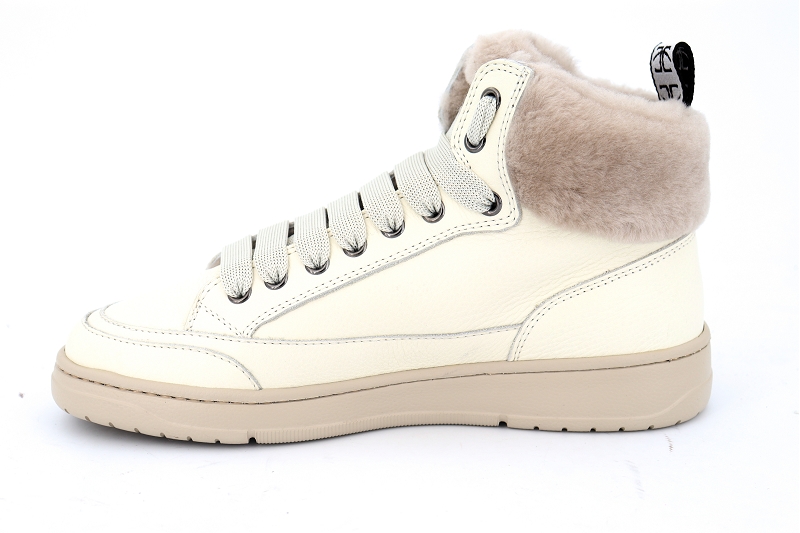 Candice cooper baskets vela mid fur blanc6556001_3